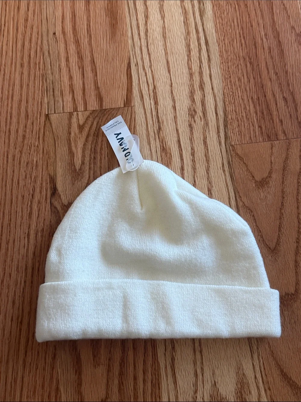 NWT Old Navy Cream Knit Cuffed Beanie